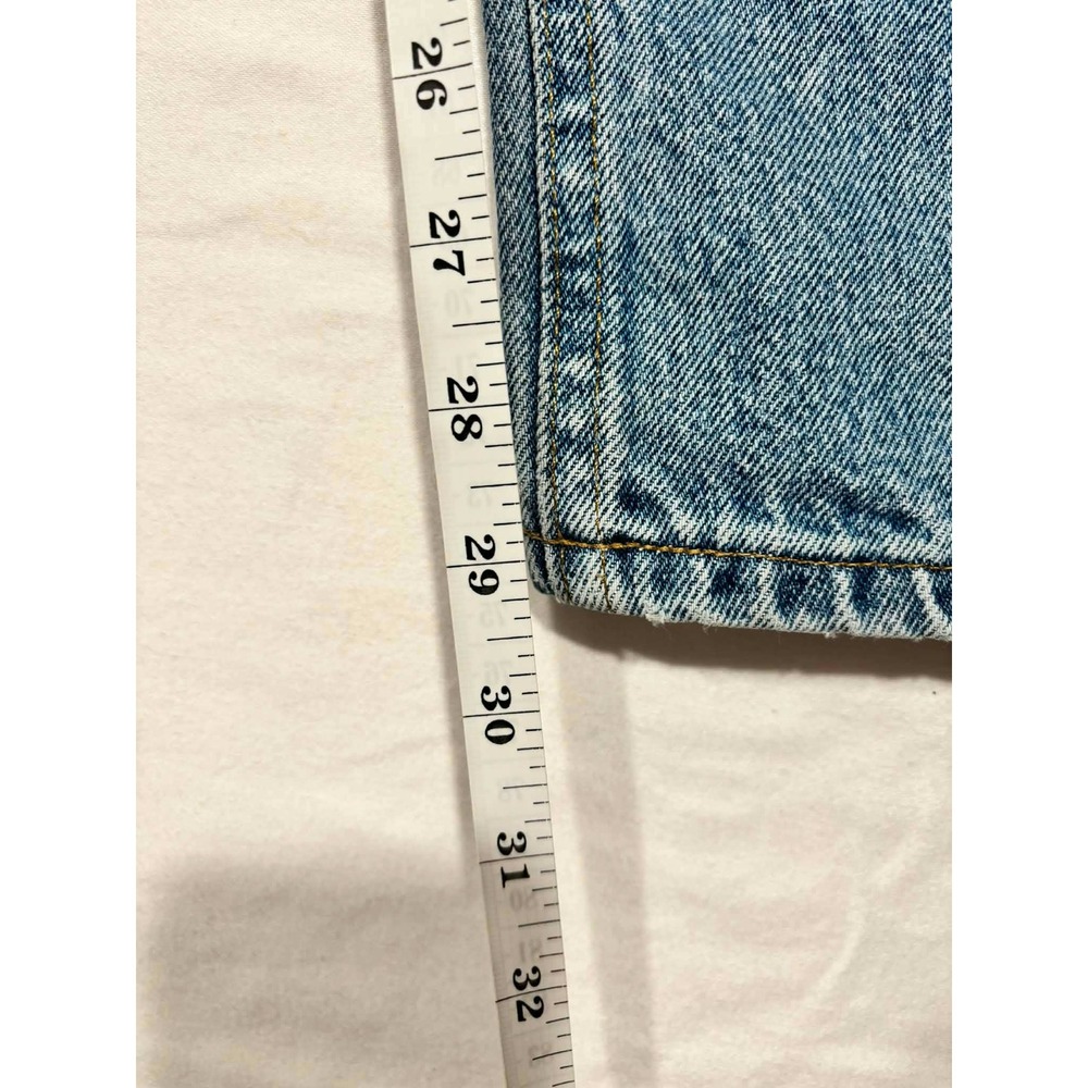 Carhartt B17 DST Relaxed Fit Straight Leg Blue Denim Jeans Mens 36x32 - Picture 8 of 12